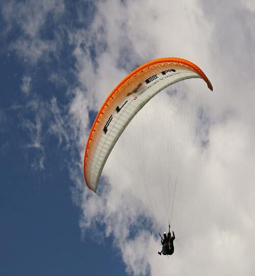 adventure activities-paragliding