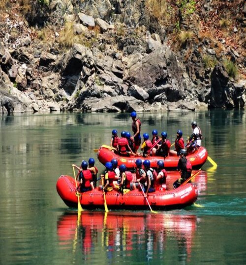 adventure activities-jim-corbett-river -raffting-adventure